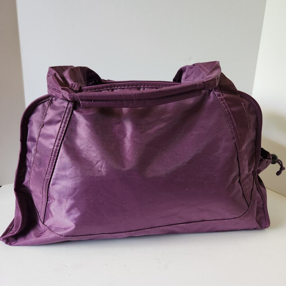 Gemline Purple Gym Duffel Bag Overnight Weekender Travel Carry On Tote Bag